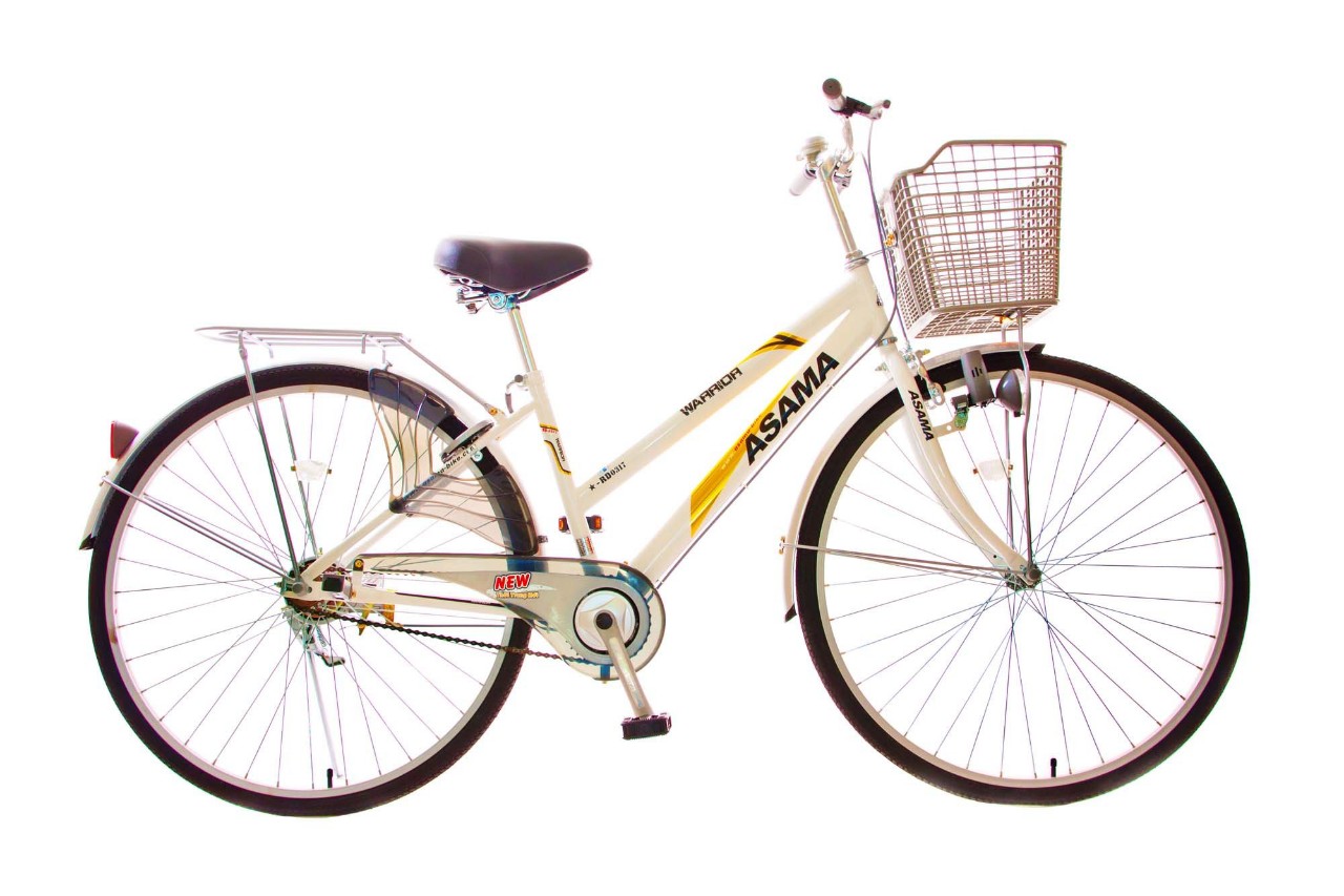 Xe đạp ASAMA CLD SW 2701 Màu Trắng